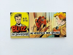 Original Hethke Piccolo Comic / BLITZ der Zeitungsjunge Nr. 35 / Ungelesen Z0-1 - Picture 1 of 2