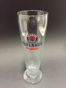 SAHM Paulaner Beer Wheat Beer Glass 0,5l NEW Birra del birrificio - Foto 1 di 4