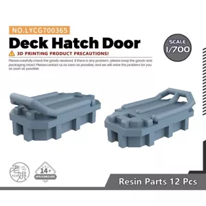 LYCG700365 1/700 Modell Upgrades Teile Deck Luke Tür 3D Druck - Bild 1 von 3