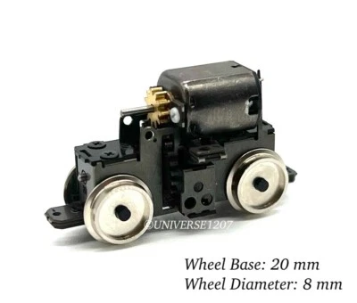 N/HOn30/HOe/009/O9/On18 Aru Narrow Gauge Locomotive Power Drive Chassis 20mm/8mm - Image 1 of 4
