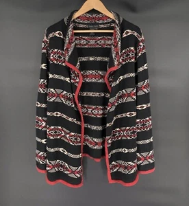 Nomadic Traders Women Southwestern Cardigan Sweater XL Cowgirl Western Grandpa - Picture 1 of 7