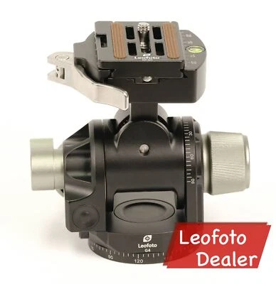 Leofoto G4-LR Four Way Geared Head with Lever Release Clamp | Arca Compatible - Image 1 of 3