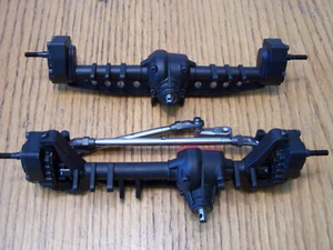 Axial SCX10 III Jeep JLU Wrangler AR45 Portal Axles Front & Rear Metal Gears - Picture 1 of 5