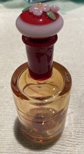 Perfume Bottle Hand Blown & Signed From Torch works Studio By Chris& Alex Pantos
