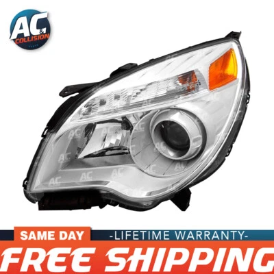 Faro izquierdo lado del conductor TYC para 10 11 12 13 14 15 Chevrolet Equinox LH Foto 1 de 4