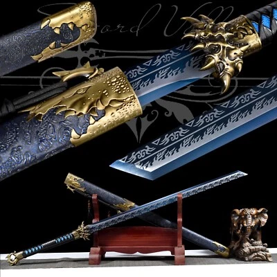 Katana hecha a mano/espada samurai coleccionable/hoja de alta calidad/afilada/lista para la batalla Foto 1 de 4