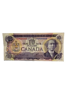 1971 Canada $ 10 Lawson - Bouey Banknote - Foto 1 di 2