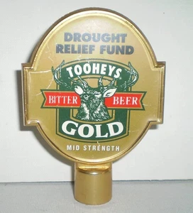 Tooheys Gold Drought Relief tap top - Bargain- Both sides shown - Bild 1 von 2