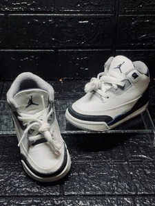 2023 Nike Air Jordan Retro 3 White Midnight Navy (DM0968-140) Sneaker Sz 7C - Picture 1 of 8