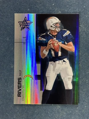 2007 Leaf Rookies & Stars Silver Holofoil Philip Rivers /99 - Image 1 of 2