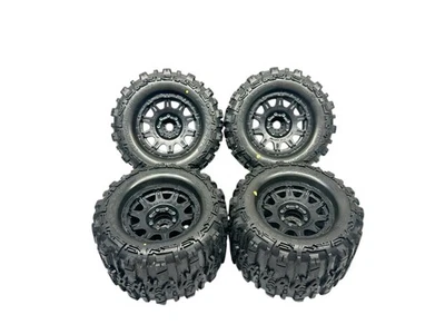 Proline 10155 Trencher HP Belted 3.8 Pre Mounted Tires W Raid 17MM Wheels #16858 - Image 1 of 4
