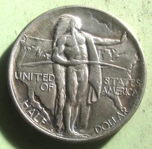 1926 S (San Francisco) Oregon Trail Commemorative Half Dollar. - Picture 1 of 2