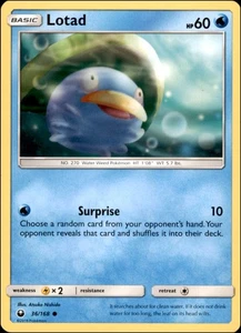 Pokemon - Lotad #36/168 - SM - Himmelssturm Common - Bild 1 von 2