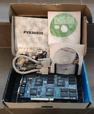 Boxed Provideo PV830 3dfx Voodoo2 12MB PCI 3D Accelerator Card - Test OK! - Image 1 of 4