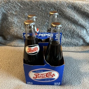 4 PEPSI-COLA LIMITED EDITION REPLICA FULL COLLECTORS 12oz BOTTLE NEW BERN N.C. - Picture 1 of 6