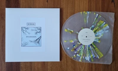 JOY DIVISION MEGA RARE CLEAR BASED WHITE/YELLOW/BLUE/PURPLE SPLAT MALVERN 1980 - Image 1 of 2