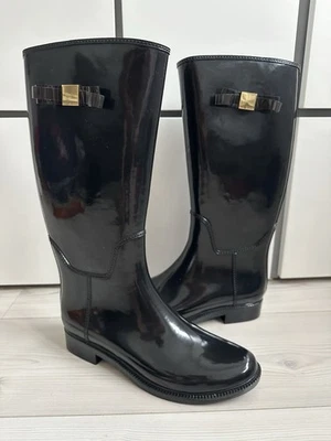 Botas de agua Ted Baker estilo jinete hasta la rodilla (SCARA) genuinas Reino Unido 8 Foto 1 de 4