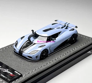 GRYNING 1:64 Blue Agera R Racing Sports Model Diecast Resin Car - Picture 1 of 5