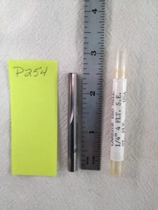 1 NUEVA FRESA DE EXTREMO DE CARBURO DE 1/4" DE DIÁMETRO EE. UU. 4 FL RECTO FL. LOC 3/4".  (P254) - Imagen 1 de 3