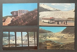 Juneau AK Mendenhall Glacier Alaska Vintage Postcard Lot - Picture 1 of 2