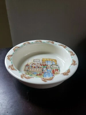 Royal Doulton Bunnykins Golden Jubilee Celebration Bowl Bunny Rabbit England - Image 1 of 4