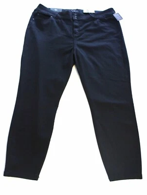 Celebrity Women's Plus Size 24 24W Pants Black High Rise - Image 1 of 4