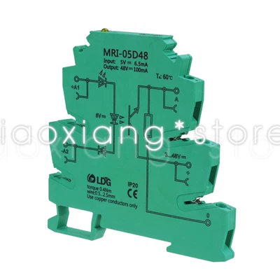 MRI-05D48 PLC optocoupler isolation control 5V electrical coupling relay module - Image 1 of 4