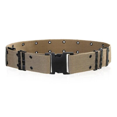 Men's Tactical Belt Heavy Duty Webbing Belt Adjustable Military Style Nylon Belt - Image 1 of 4