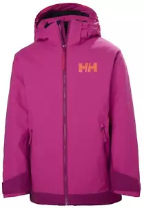 Helly Hansen Jungen Skijacke Hillside, Winterjacke Rosa/Pink 176cm 16 Jahre - Bild 1 von 2