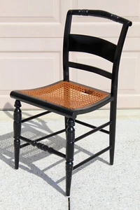 American Federal Hitchcock Caned Seat Side Chair Circa 1826–1843 - Picture 1 of 12