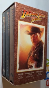 Indiana Jones Trilogy (VHS, 1989) Collectors Edition - Picture 1 of 4