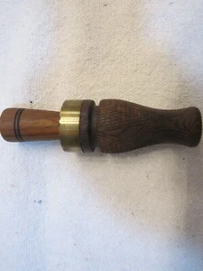 VINTAGE BENNY FLOYD KARIERT 3 Pin Messing Band 4 1/2" Entenruf Initialen EUC - Bild 1 von 13