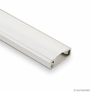 3 x SO-Tech LED Profil-33 Aluprofil mit opaler Abdeckung 2 m für LED Streifen - Bild 1 von 1