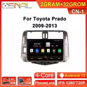 Android Autoradio für Toyota Land Cruiser Prado 150 2009-13 Video Player Navi GPS - Bild 1 von 28