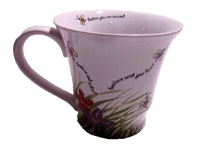 Mary Kay 12 Unzen Hummel BELIEVE You Can Succeed Kaffee Tee Tasse Becher nicht mehr produziert - Bild 1 von 7