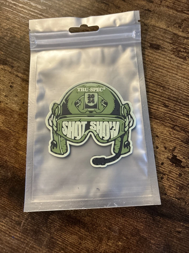Parche táctico Shot Show 2024 Tru Spec Survival Gear Morale Foto 1 de 1