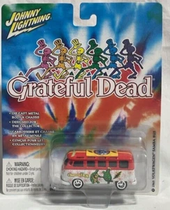 Johnny Lightning Grateful Dead 1965 Volkswagen Samba Bus Van, 1/64, NIB - Picture 1 of 2