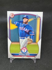 2023 Bowman Prospect Paper Andres Mesa #BP-44 1st Rangers Baseball Card
