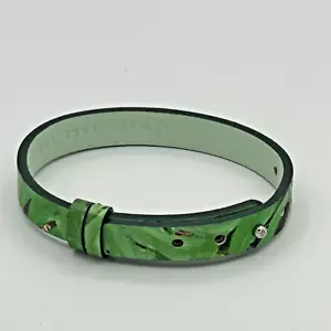 Keep Collective LEATHER charm bracelet band PALM TREES Stella & Dot NEW - Picture 1 of 8