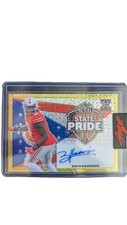 2023 Leaf Metal Draft State Pride Zach Harrison Gold  Mojo1/1 One Of One Auto Rc