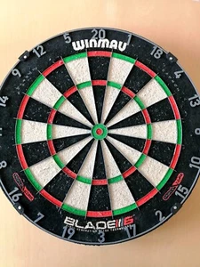 Dartskonvolut Winmau Blade 6, 3 Sets Steeldarts Tungsten, Extras - Bild 1 von 16