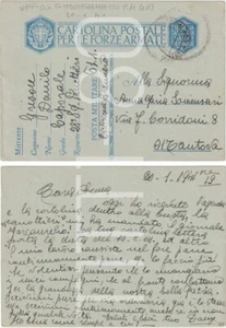 FRANCHISE WW2 1941 P.M. 61 A BÜRO KONZENTRATION P.M.403 X MANTOVA - Bild 1 von 1