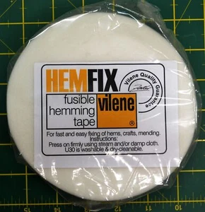 VILENE HEMFIX 25mm x 100m Roll Fusible Hemming Tape, Quality Guarantee - Picture 1 of 1