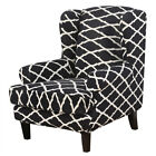 Wing Chair Cover Stretch Wingback Armchair Covers Single Sofa Slipcovers