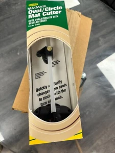 2pc x GENUINE Fletcher MatMate Oval Circle Mat Cutter Model 04-924 New old stock - Picture 1 of 7
