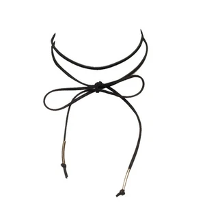 Gothic Halsband Choker Band Spitze Barock Schwarz - Bild 1 von 2