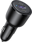 Ugreen 69W Usb C Car Charger, Pd 65W&Pd 20W&Scp 22.5W/Qc 18W Car Usb Charger ...