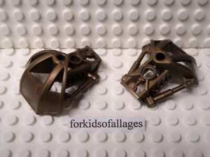 Lego Bionicle Schulterrüstung 47310 flach dunkelgold (Paar) Toa metru - Bild 1 von 2