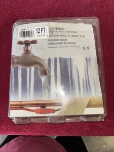 Cinta térmica de protección contra congelación para tubería FÁCIL CALOR 12', paquete sellado AB112 - Imagen 1 de 3