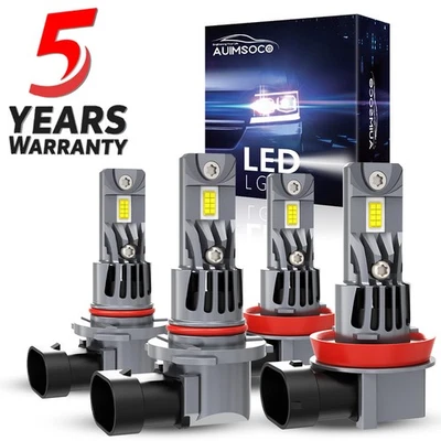 Kit combinado de faros LED 9005+H11 4 puertas para Toyota Prius V Wagon 2012-2017 Foto 1 de 4